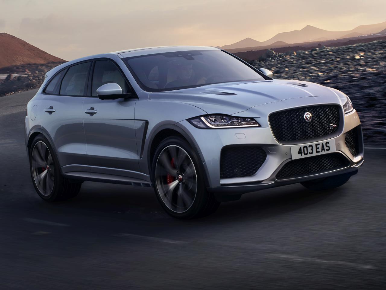 Jaguar f pace размеры