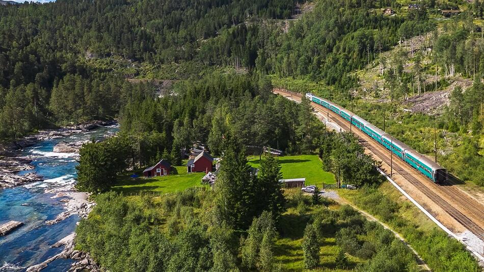 Der Norient Express soll von Bergen über Oslo bis nach Trondheim fahren.