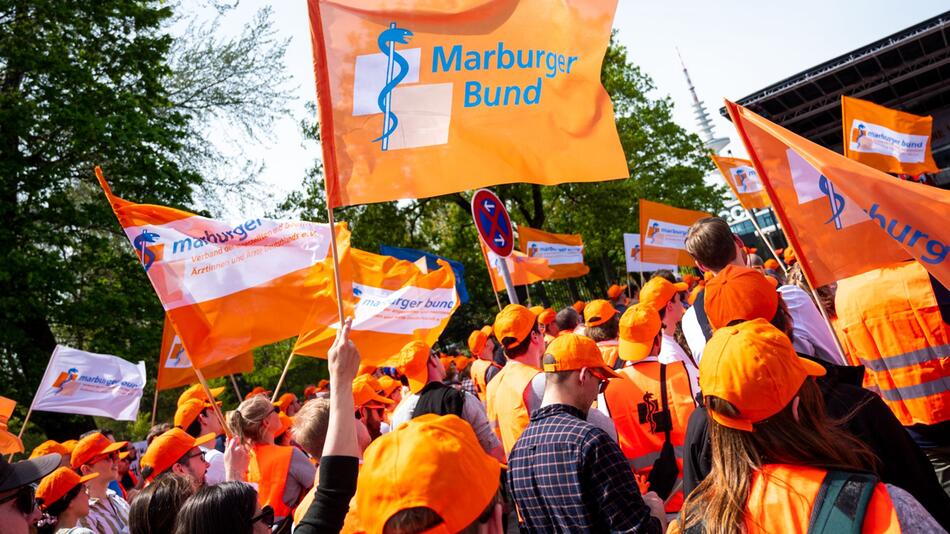 Marburger Bund - Warnstreik bei Klinikärzten