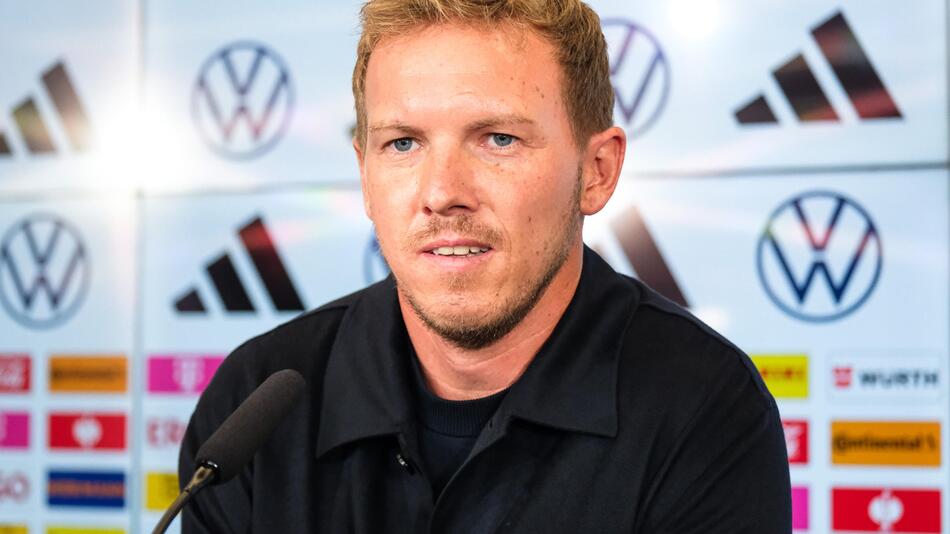 Julian Nagelsmann wird in der DFB-Zentrale in Frankfurt am Main als neuer Bundestrainer vorgestellt