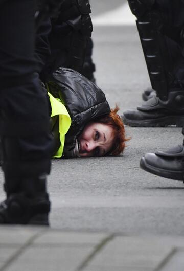 Proteste in Belgien