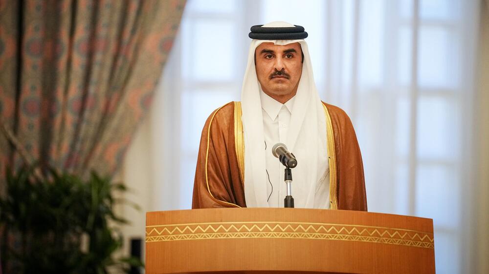 Der Emir von Katar, Tamim bin Hamad Al Thani