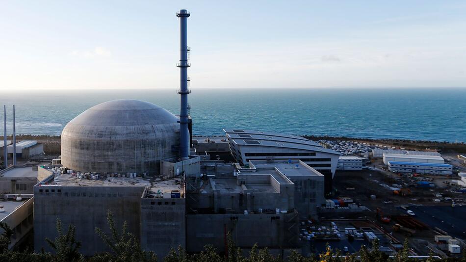 Atomkraftwerk im französischen Flamanville