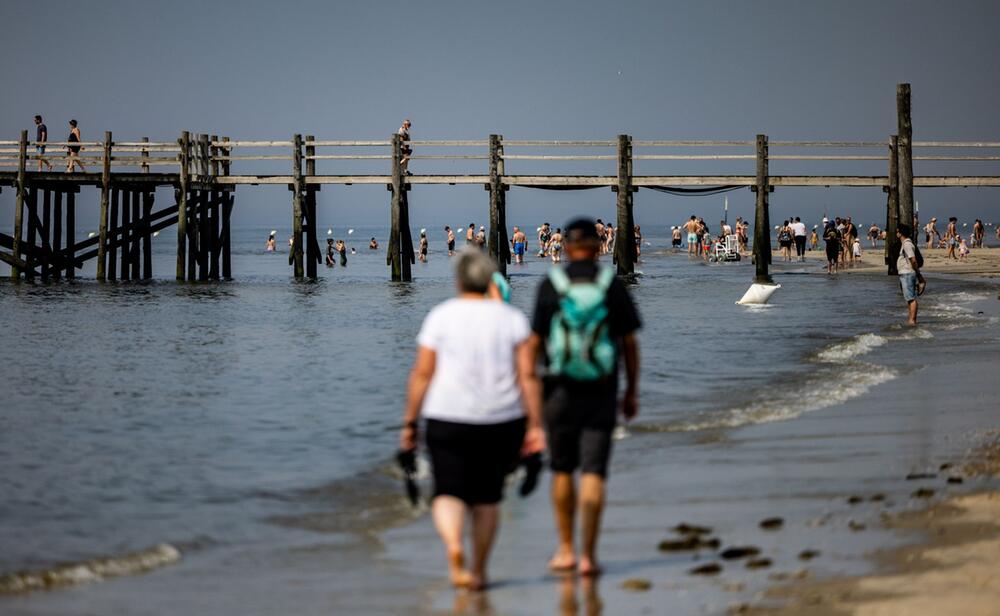 Sonne an der Nordsee