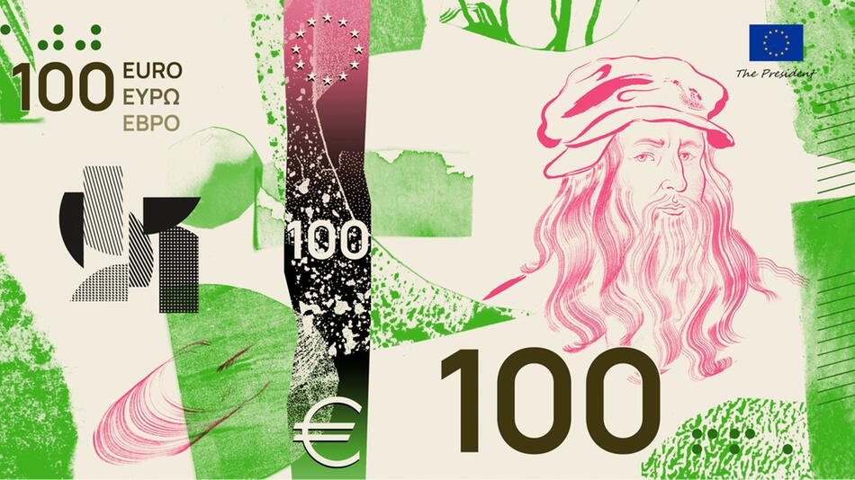 So könnten die neuen Euro-Scheine aussehen