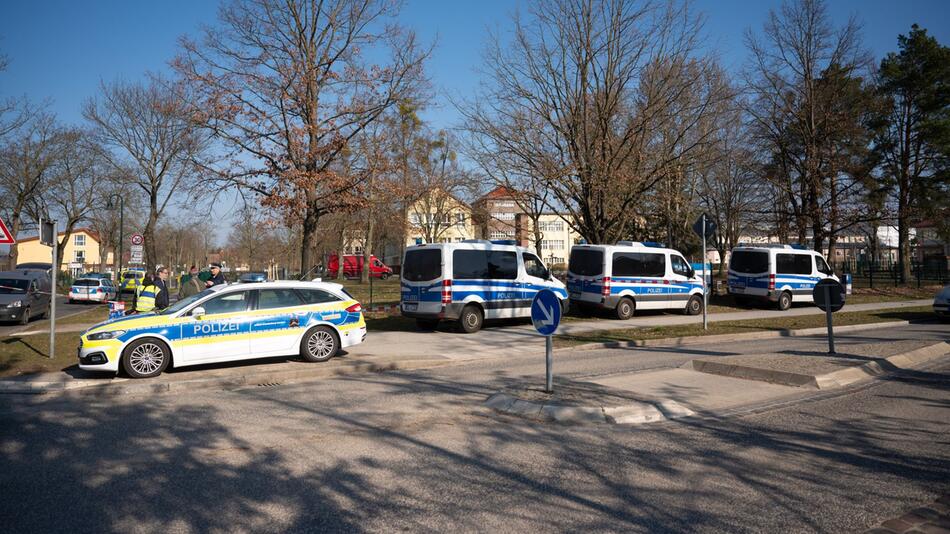 Amokalarm in einer Schule in Petershagen