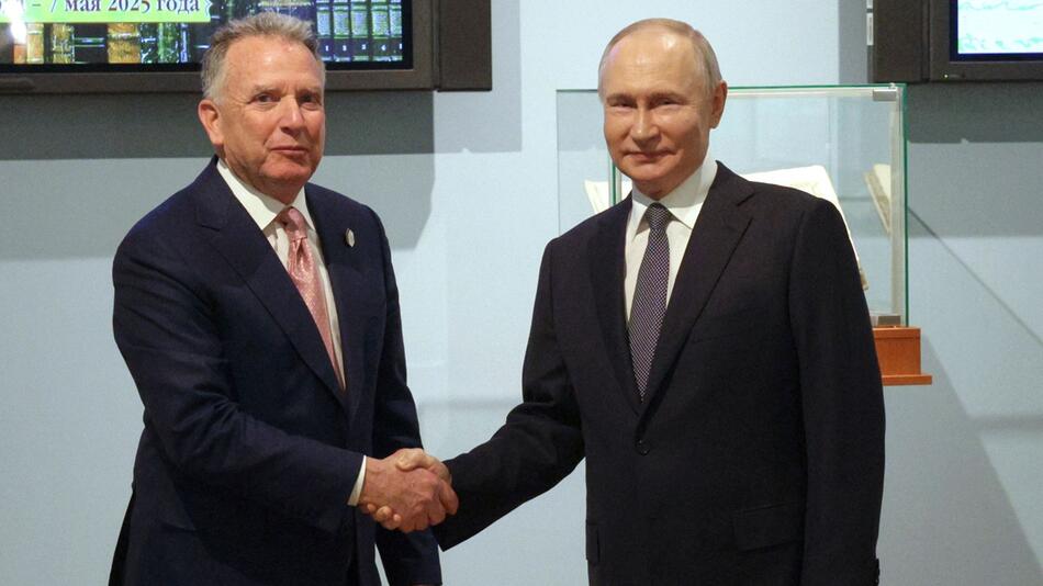 US-Sondergesandter Steve Witkoff und Kremlchef Wladimir Putin