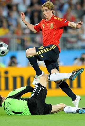 Fernando Torres trifft gegen Deutschland
