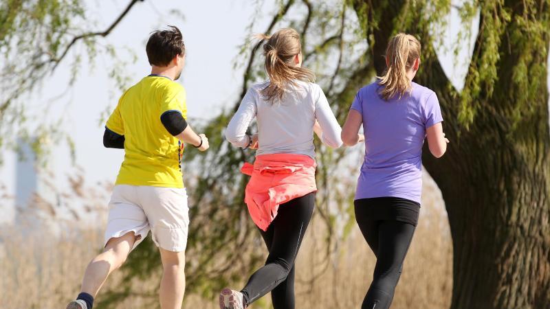 Treffen mit Laufpartnern