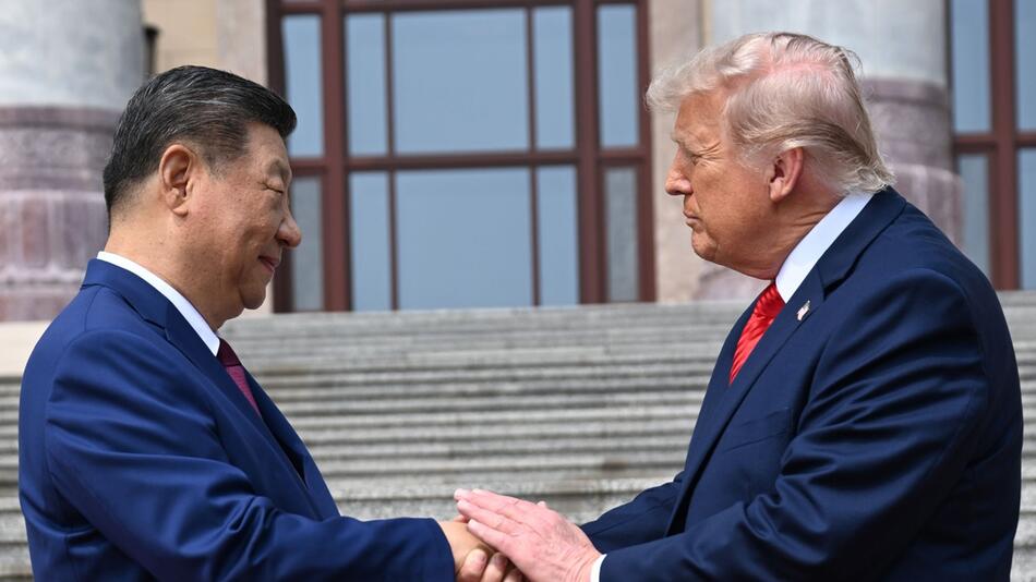 Trump-Xi-Treffen beginnt mit Warnung wegen Taiwan