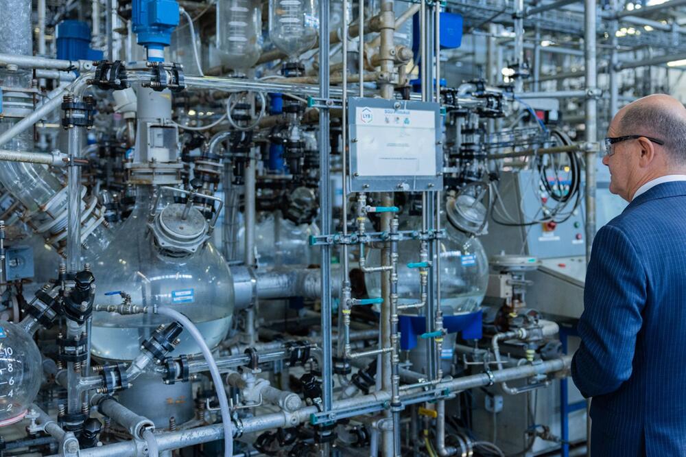 Grundsteinlegung für Recyclinganlage von LyondellBasell