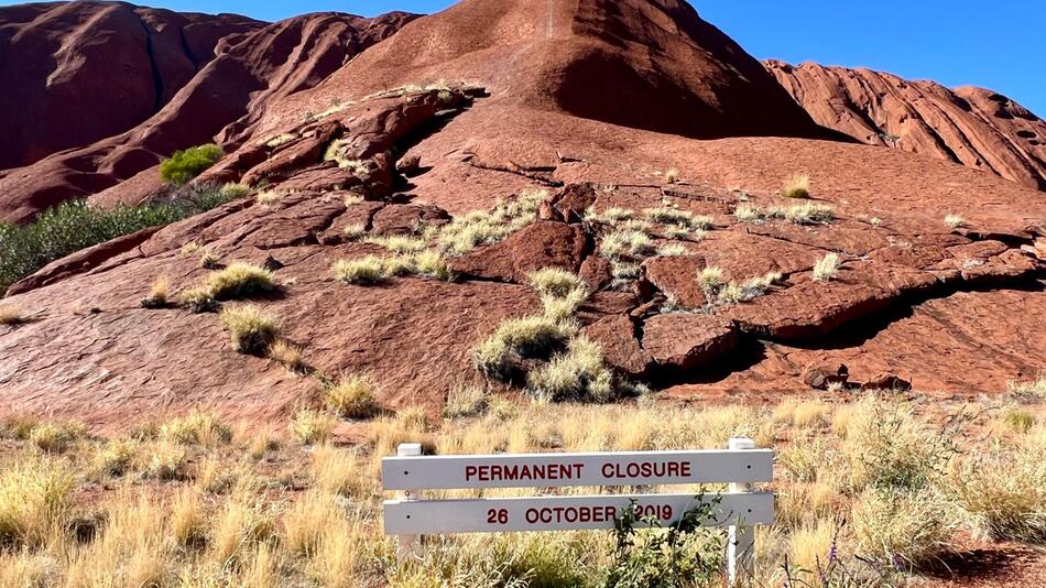 Fünf Jahre Kletterverbot am Uluru (früher Ayers Rock)