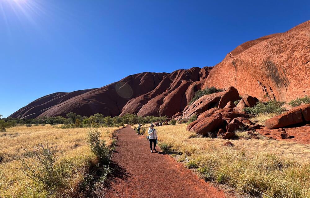 Fünf Jahre Kletterverbot am Uluru (früher Ayers Rock)