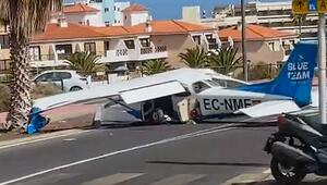 Schock auf Teneriffa: Kleinflugzeug stürzt auf Straße