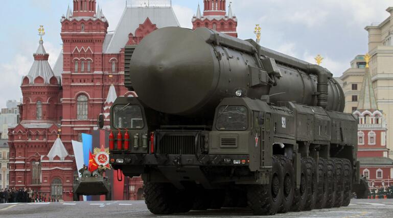 Militärparade in Moskau