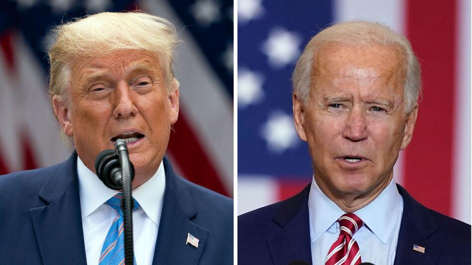 US-Wahlen - Donald Trump und Joe Biden