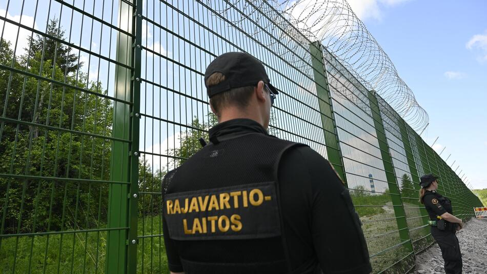 Grenzschützer in Finnland