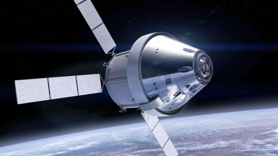 "Orion" - Servicemodul mit Raumkapsel