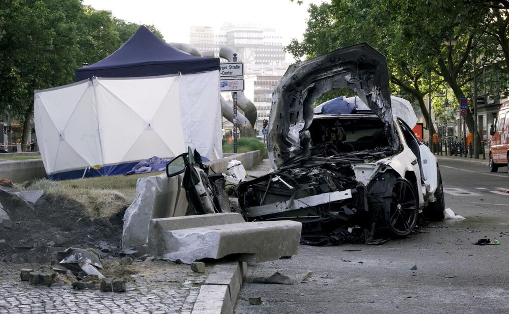 Unfall in Berlin Charlottenburg