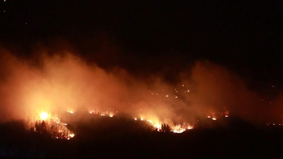 Feuer am Brocken