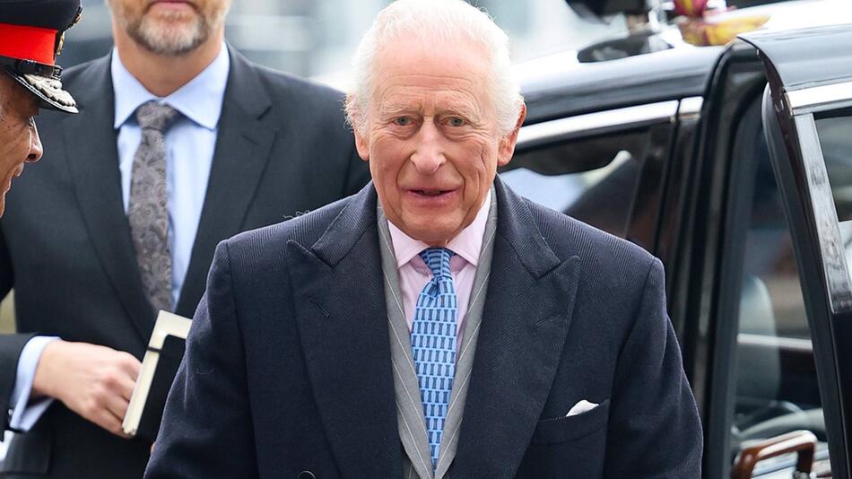 König Charles III. vor wenigen Tagen in London.
