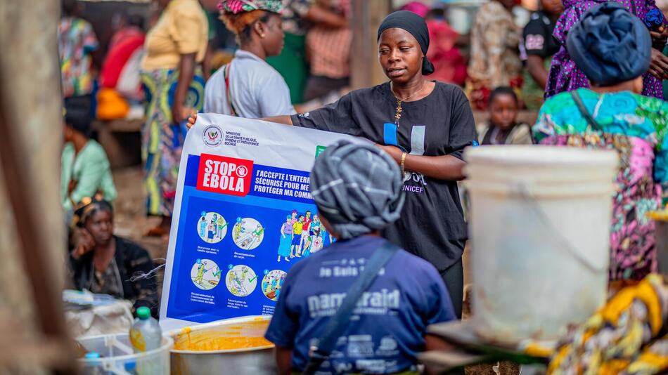 UNICEF-Sprecher: "Heute ist es Ebola. Was könnte es morgen sein?"