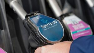 Zapfhahn mit der Aufschrift "Super Eco 20" in Mannheim