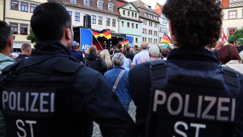 Polizeigewerkschaften sehen AfD-Regierung als Sicherheitsrisiko