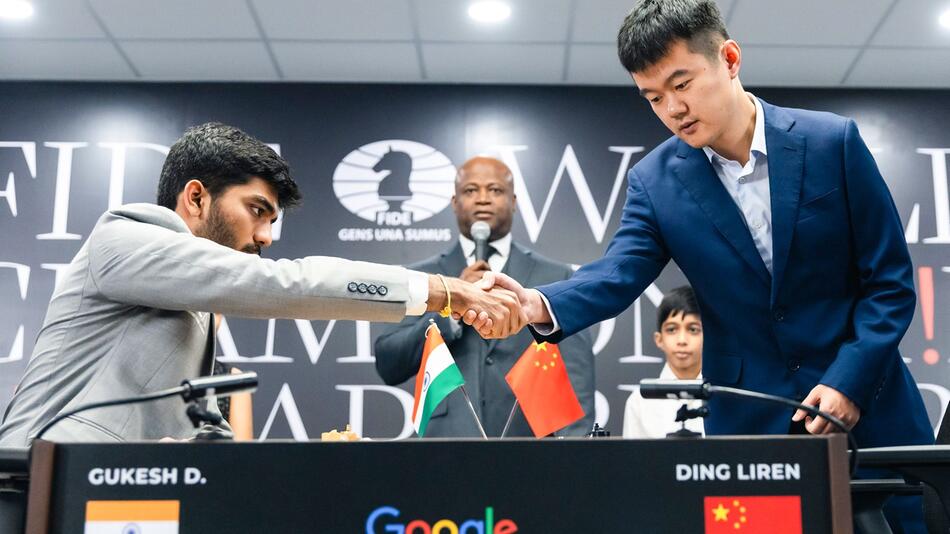 Schach-WM in Singapur - Liren - Gukesh