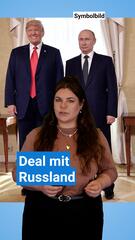 Laut Trump: USA und Russland sollen sich zu Ukraine geeinigt haben