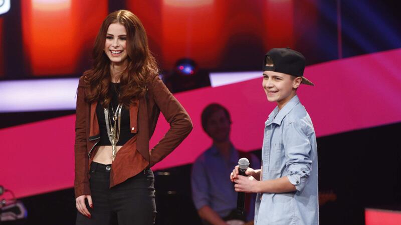 Lukas und Lena Meyer-Landrut bei The Voice Kids