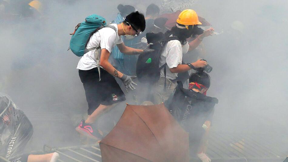 Proteste in Hongkong