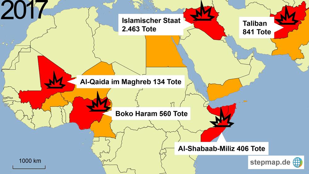 Terror, Terrorismus, Afrika, Naher Osten, Mittlerer Osten