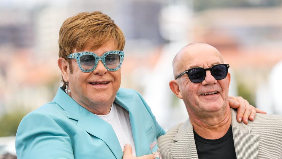 Seit Ende der Sechziger eng befreundet: Sir Elton John und sein Songschreiber Bernie Taupin.