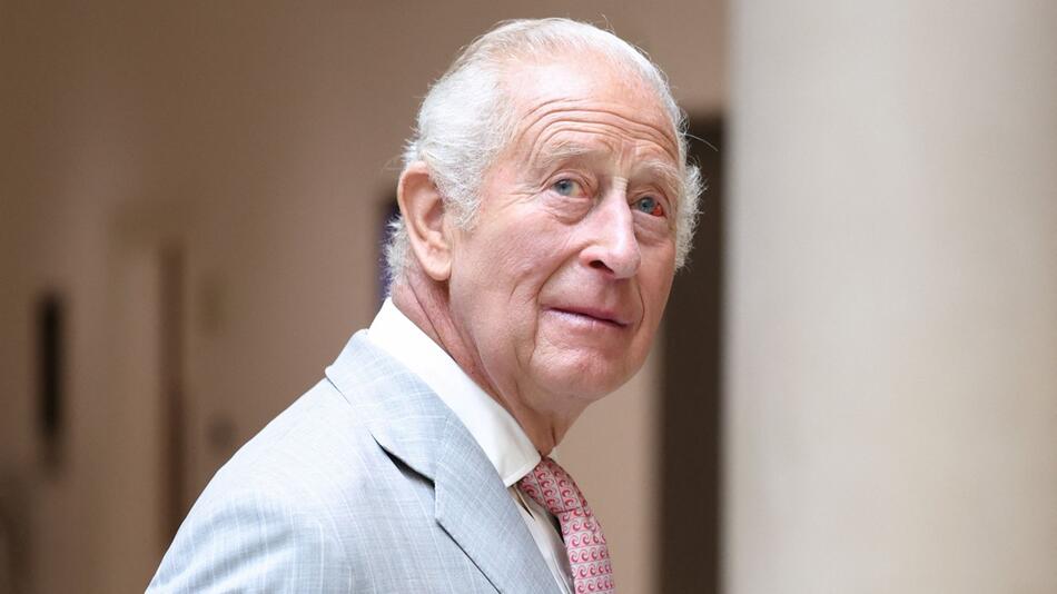 König Charles hat seine Enkelkinder Archie und Lilibet empfangen