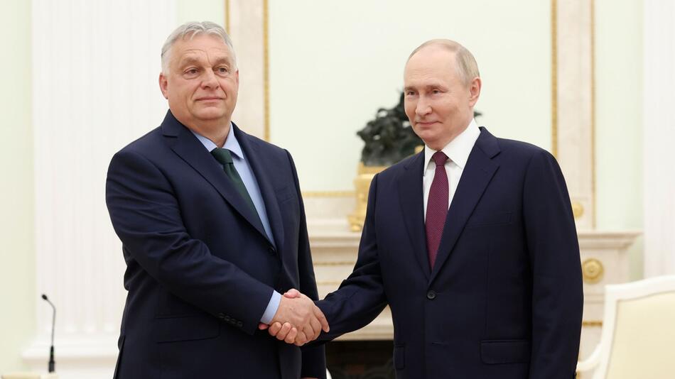 Orban überraschend zu Besuch bei Putin