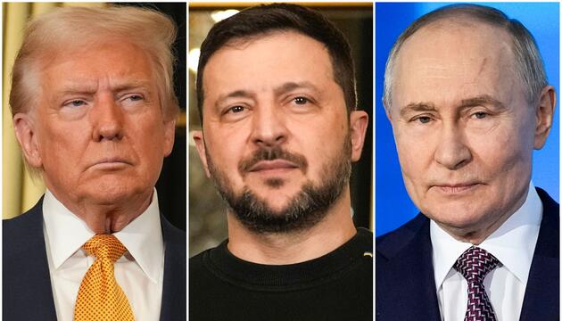 Trump Selenskyj Putin