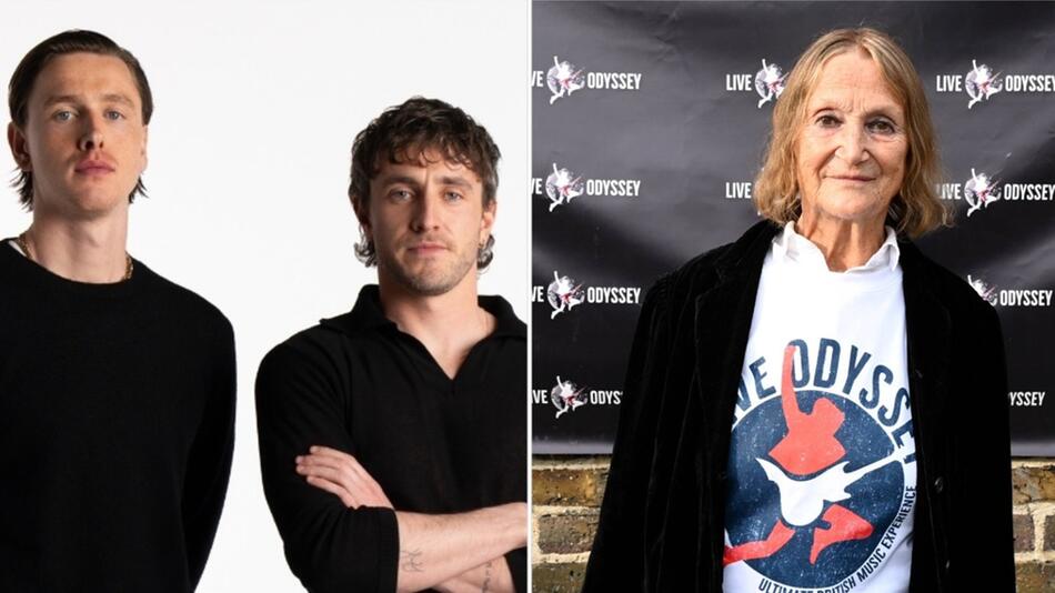 John Lennons Schwester Julia Baird ist kein Fan von Harris Dickinson als John Lennon und Paul ...