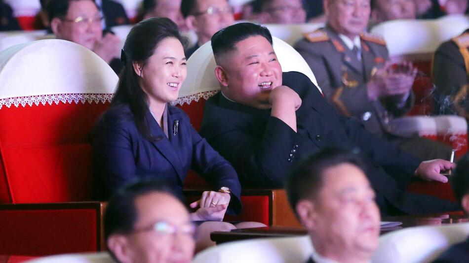 Frau von Kim Jong Un wieder in der Öffentlichkeit
