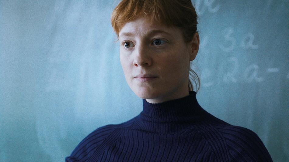 Die deutsche Oscar-Hoffnung 2024: Leonie Benesch spielt im Film "Das Lehrerzimmer" eine junge ...