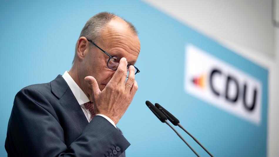 Merz spricht nach Wahlen von "tiefer Zäsur" für die CDU