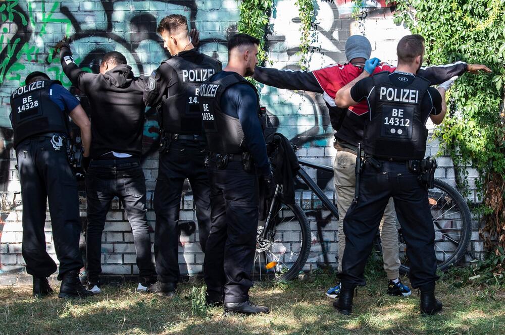 Polizei-Einsatz im Görlitzer Park