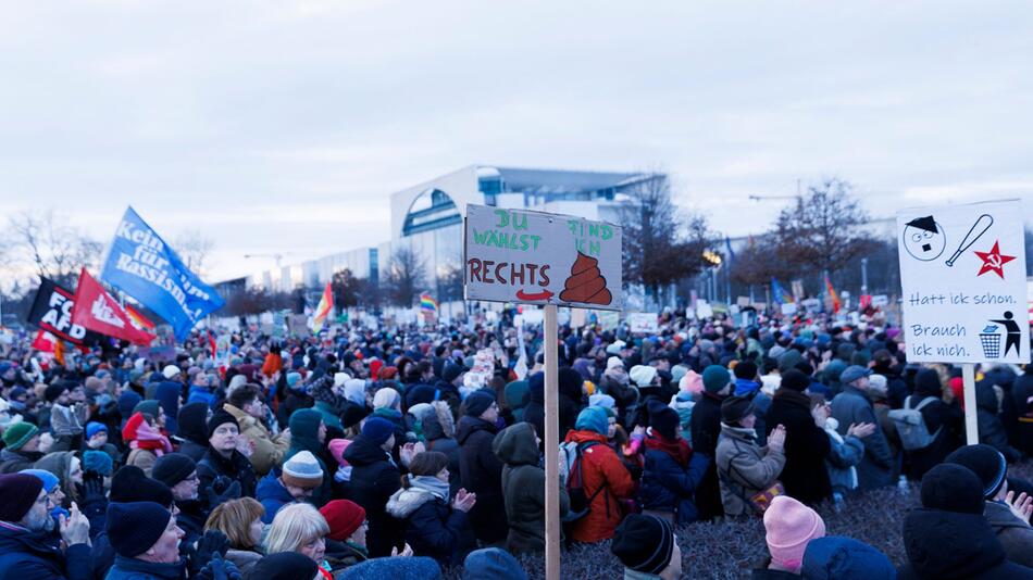 Demonstrationen gegen Rechtsextremismus - Berlin