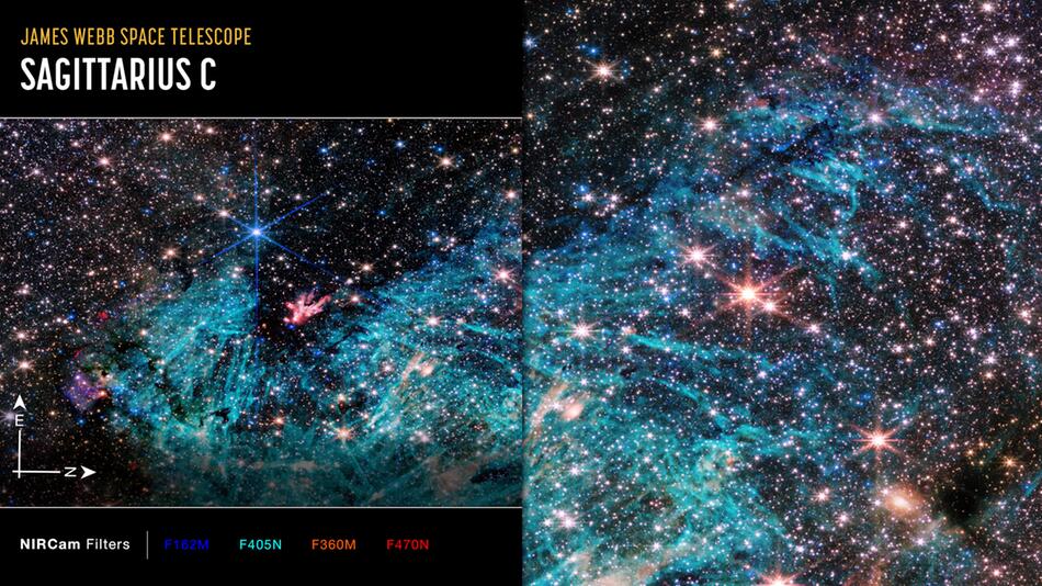 Nasa: Atemberaubende Aufnahme aus dem Herzen der Milchstraße