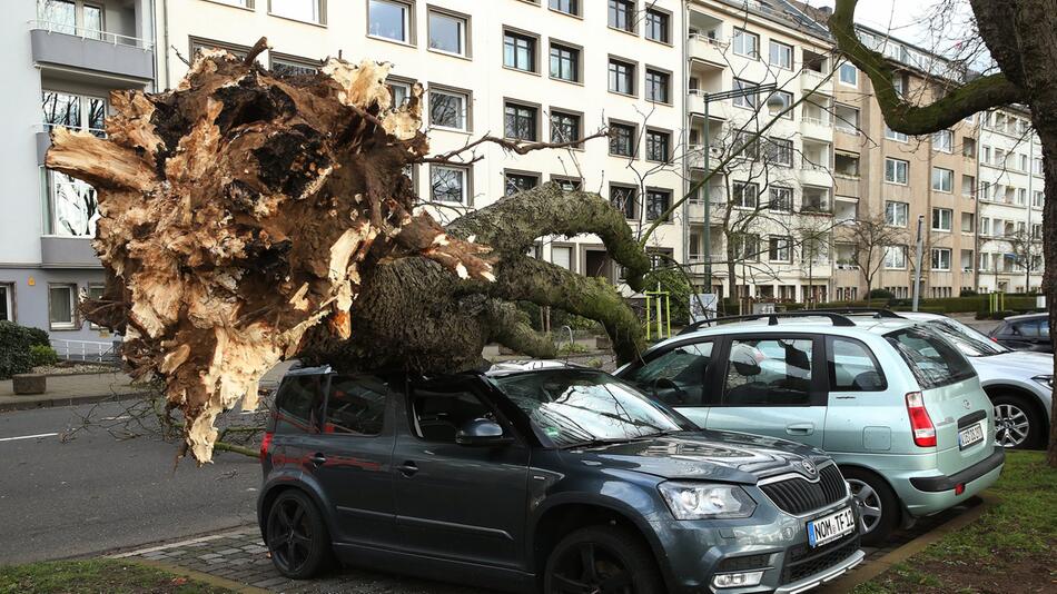 Sturmtief Eberhard - NRW