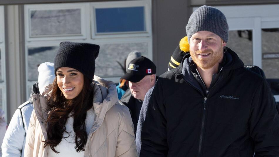 Zusammen mit Meghan besuchte Prinz Harry drei Tage lang das Wintertraining für die Invictus ...