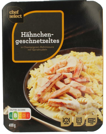 chef select Hähnchengeschnetzeltes