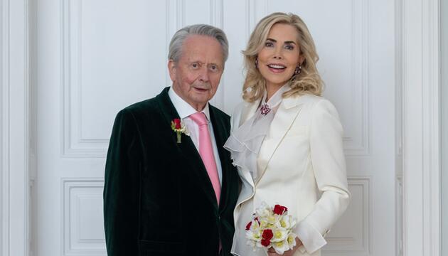Wolfgang Porsche und Gabriela zu Leiningen haben geheiratet