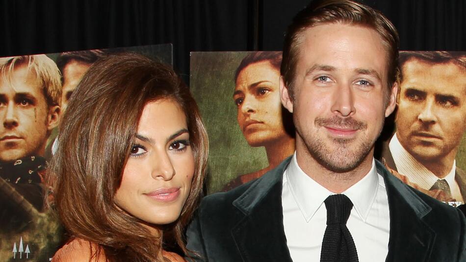 Eva Mendes und Ryan Gosling auf der Premiere von "The Place Beyond the Pines".