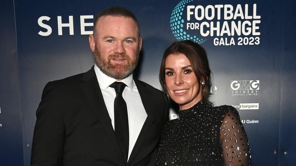 Wayne Rooney mit seiner Frau Coleen.